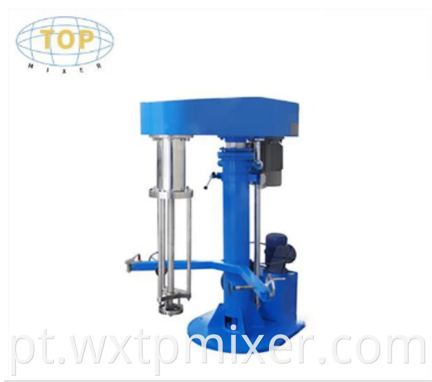 High Shear Hydraulic Lifting Emulsifier Mixer